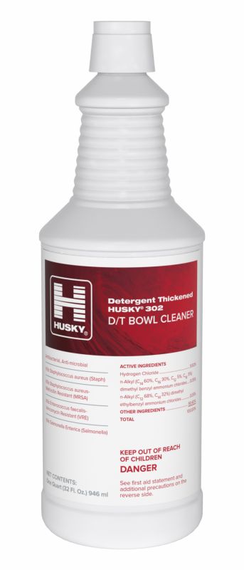 Husky 302 D/T Bowl Cleaner (Detergent Thickened/9.5% HCl)